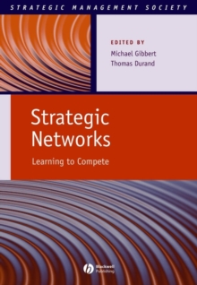 Strategic Networks : Learning to Compete