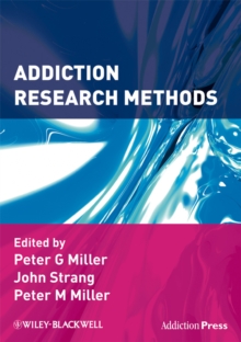 Addiction Research Methods, Paperback Book Addiction Research Methods, Paperback Book