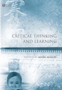 Critical Thinking and Learning, Paperback Book Critical Thinking and Learning, Paperback Book