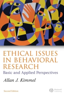 Ethical Issues in Behavioral Research : Basic and Applied Perspectives