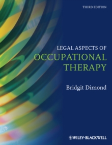 Legal Aspects of Occupational Therapy, Hardback Book Legal Aspects of Occupational Therapy, Hardback Book