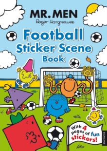 Mr. Men Football Sticker Scene, Paperback Book Mr. Men Football Sticker Scene, Paperback Book