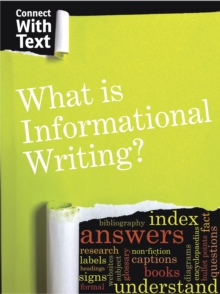 What is Informational Writing?, Hardback Book What is Informational Writing?, Hardback Book
