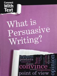 What is Persuasive Writing?, Hardback Book What is Persuasive Writing?, Hardback Book