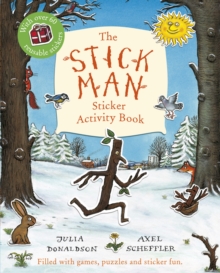 Stick Man Sticker Activity Book, Paperback Book Stick Man Sticker Activity Book, Paperback Book