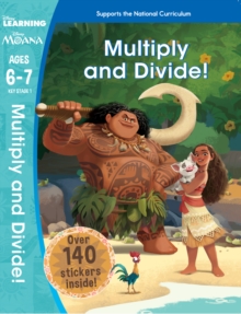 Moana: Multiply and Divide! (Ages 6-7), Paperback Book Moana: Multiply and Divide! (Ages 6-7), Paperback Book