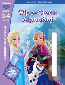 Frozen: Wipe-Clean Alphabet Ages 3-4, Paperback Book Frozen: Wipe-Clean Alphabet Ages 3-4, Paperback Book