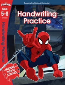Spider-Man: Handwriting Practice, Ages 5-6, Paperback Book Spider-Man: Handwriting Practice, Ages 5-6, Paperback Book