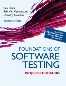 Foundations of Software Testing ISTQB Certification, Paperback Book Foundations of Software Testing ISTQB Certification, Paperback Book