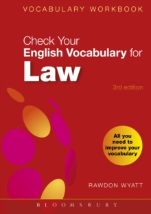 Check Your English Vocabulary for Law : All You Need to Improve Your Vocabulary