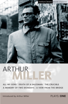 Miller Plays : "All My Sons", "Death of a Salesman", The "Crucible", A "Memory of Two Mondays", A "View from the Bridge" v. 1, Paperback Book Miller Plays : "All My Sons", "Death of a Salesman", The "Crucible", A "Memory of Two Mondays", A "View from the Bridge" v. 1, Paperback Book