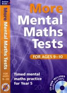 More Mental Maths Tests for Ages 9-10 : Timed Mental Maths Practice for Year 5, Mixed media product Book More Mental Maths Tests for Ages 9-10 : Timed Mental Maths Practice for Year 5, Mixed media product Book