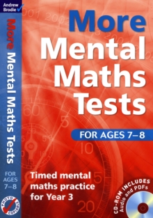 More Mental Maths Tests for Ages 7-8 : Timed Mental Maths Practice for Year 3, Mixed media product Book More Mental Maths Tests for Ages 7-8 : Timed Mental Maths Practice for Year 3, Mixed media product Book