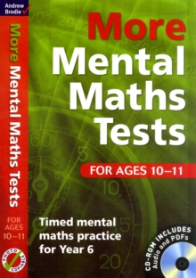 More Mental Maths Tests for Ages 10-11 : Timed Mental Maths Practice for Year 6, Mixed media product Book More Mental Maths Tests for Ages 10-11 : Timed Mental Maths Practice for Year 6, Mixed media product Book