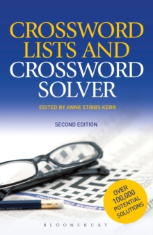 Crossword Lists & Crossword Solver : Over 100,000 potential solutions including technical terms, place names and compound expressions, Paperback Book Crossword Lists & Crossword Solver : Over 100,000 potential solutions including technical terms, place names and compound expressions, Paperback Book