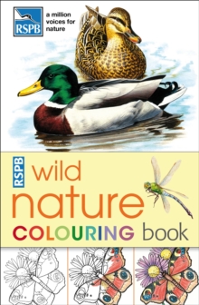 RSPB Wild Nature Colouring Book, Paperback Book RSPB Wild Nature Colouring Book, Paperback Book