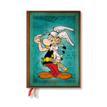 Asterix the Gaul (The Adventures of Asterix) Midi 12-month Vertical Hardback Dayplanner 2025 (Elastic Band Closure)