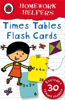 Ladybird Homework Helpers: Times Tables Flash Cards, Hardback Book Ladybird Homework Helpers: Times Tables Flash Cards, Hardback Book