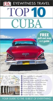 Dk Eyewitness Top 10 Travel Guide: Cuba, Paperback Book Dk Eyewitness Top 10 Travel Guide: Cuba, Paperback Book