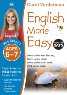 English Made Easy, Ages 6-7 (Key Stage 1) : Supports the National Curriculum, Preschool and Primary Exercise Book