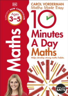 10 Minutes a Day Maths Ages 3-5 Key Stage 0, Paperback / softback Book 10 Minutes a Day Maths Ages 3-5 Key Stage 0, Paperback / softback Book