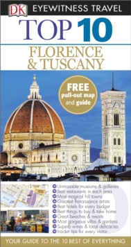 DK Eyewitness Top 10 Travel Guide: Florence & Tuscany, Paperback Book DK Eyewitness Top 10 Travel Guide: Florence & Tuscany, Paperback Book