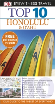 Honolulu & O'ahu: Top 10 Eyewitness Travel Guide, Paperback Book Honolulu & O'ahu: Top 10 Eyewitness Travel Guide, Paperback Book