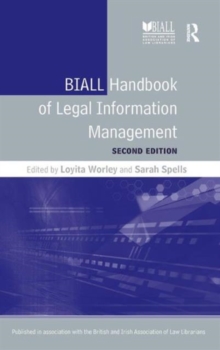 BIALL Handbook of Legal Information Management, Hardback Book BIALL Handbook of Legal Information Management, Hardback Book