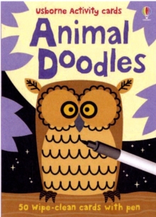 Usborne Activity Cards Animal Doodles, Novelty book Book Usborne Activity Cards Animal Doodles, Novelty book Book