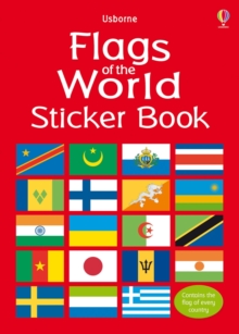 Flags of the World Sticker Book, Paperback Book Flags of the World Sticker Book, Paperback Book