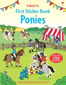 First Sticker Book Ponies, Paperback Book First Sticker Book Ponies, Paperback Book