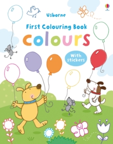 Colours Colouring Book with Stickers, Paperback Book Colours Colouring Book with Stickers, Paperback Book