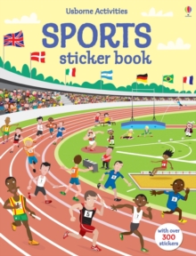 Sports Sticker Book, Paperback Book Sports Sticker Book, Paperback Book