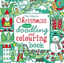 Pocket Doodling and Colouring Christmas, Paperback Book Pocket Doodling and Colouring Christmas, Paperback Book