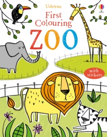 First Colouring Book Zoo, Paperback Book First Colouring Book Zoo, Paperback Book