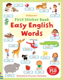 Easy English Words Sticker Book, Paperback Book Easy English Words Sticker Book, Paperback Book