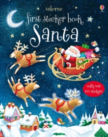 First Sticker Book: Santa, Paperback Book First Sticker Book: Santa, Paperback Book