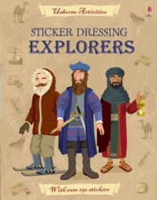 Sticker Dressing Explorers, Paperback Book Sticker Dressing Explorers, Paperback Book