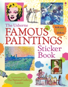 Famous Paintings Sticker Book, Paperback Book Famous Paintings Sticker Book, Paperback Book