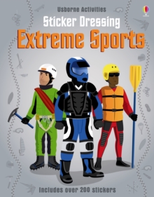 Sticker Dressing Extreme Sports, Paperback Book Sticker Dressing Extreme Sports, Paperback Book