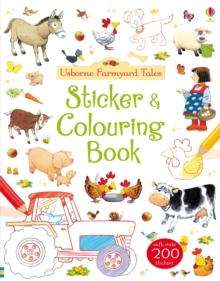Farmyard Tales Sticker and Colouring Book, Paperback Book Farmyard Tales Sticker and Colouring Book, Paperback Book