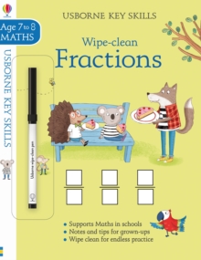 Wipe-Clean Fractions 7-8, Paperback Book Wipe-Clean Fractions 7-8, Paperback Book
