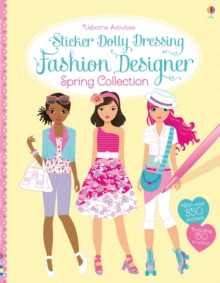 Sticker Dolly Dressing Fashion Designer Spring Collection, Paperback Book Sticker Dolly Dressing Fashion Designer Spring Collection, Paperback Book