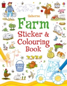 Farm sticker and colouring book, Paperback Book Farm sticker and colouring book, Paperback Book