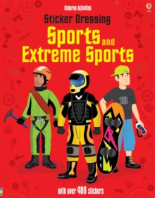 Sticker Dressing Sports & Extreme Sports, Paperback Book Sticker Dressing Sports & Extreme Sports, Paperback Book