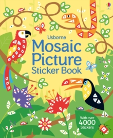 Mosaic Picture Sticker Book, Paperback Book Mosaic Picture Sticker Book, Paperback Book