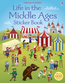 Life in the Middle Ages Sticker Book, Paperback Book Life in the Middle Ages Sticker Book, Paperback Book