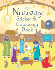 Nativity Sticker and Colouring Book, Paperback Book Nativity Sticker and Colouring Book, Paperback Book