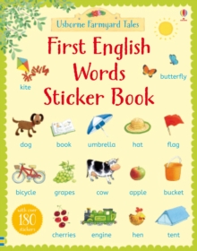 Farmyard Tales First English Words Sticker Book, Paperback Book Farmyard Tales First English Words Sticker Book, Paperback Book