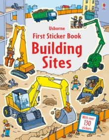 First Sticker Book Building Sites, Paperback Book First Sticker Book Building Sites, Paperback Book